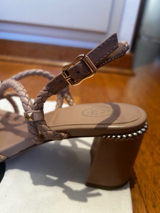 Sandalias ASH Beige Trenzadas