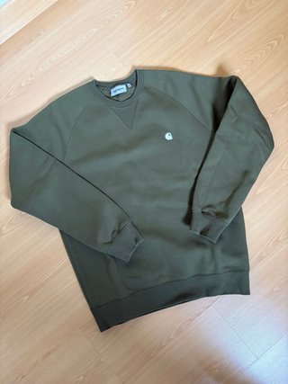 Sudadera Carhartt Hombre Verde Talla M