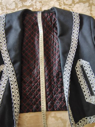 Chaqueta Traje Mexicano Bordada Talla M