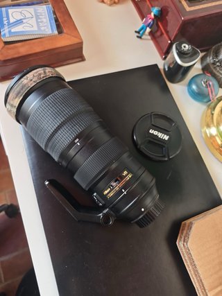 Objetivo Nikkor 200-500mm VR + TC x2