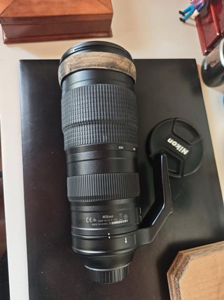 Objetivo Nikkor 200-500mm VR + TC x2