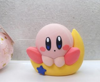 Figura Kirby luna decorativa kawaii