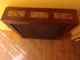 Cubre radiador/Mueble entrada madera