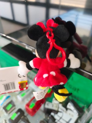 Bagclip Minnie Mouse Peluche 15cm