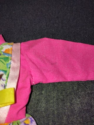 Vestito rosa acceso Barbie vintage