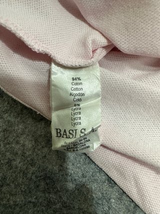 Polo Lacoste Rosa Talla M Mujer