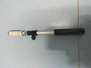 Bomba CO2 bici + adaptador