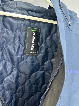 Chaqueta de esquí Armada Hombre Azul