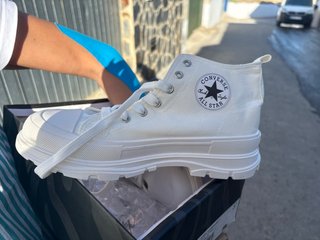 Zapatillas blancas sin estrenar T.37