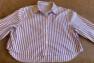 Camisa Rayas Mango Talla M
