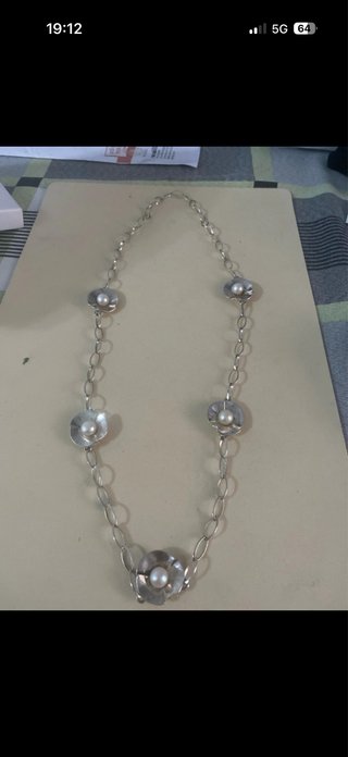 Collar Plata Perlas Cultivadas