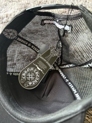 Gorra Trucker Chrome Hearts Negra
