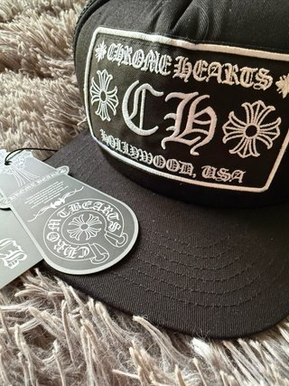 Gorra Trucker Chrome Hearts Negra