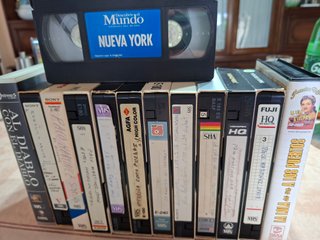 Reproductor VHS JVC + 67 películas