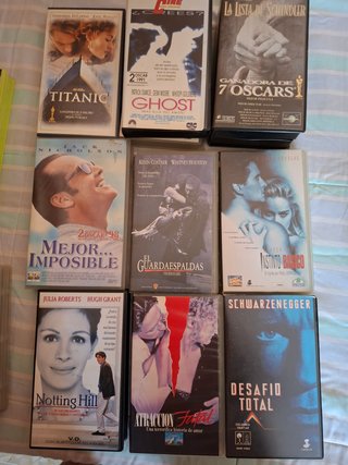 Reproductor VHS JVC + 67 películas