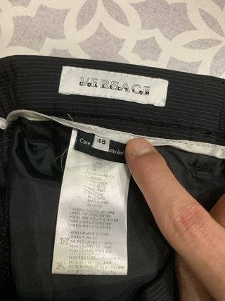 Pantaloni Versace Collection neri
