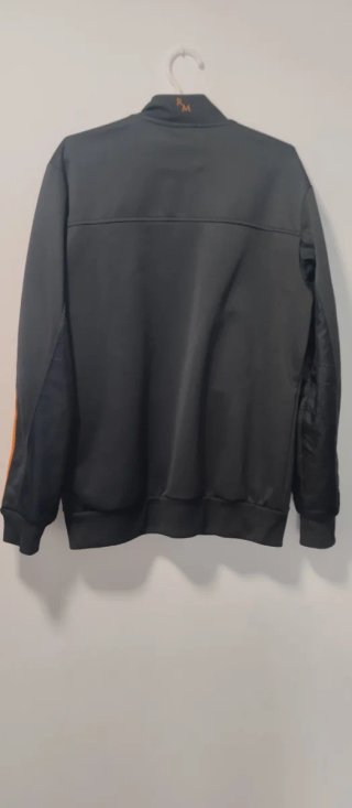 Chaqueta Real Madrid Adidas Negra Naranja