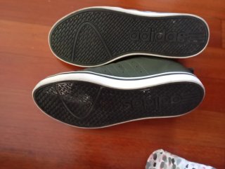 Zapatillas Adidas Grises y Verdes