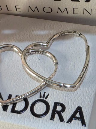 Anillo Pandora Corazón Plata