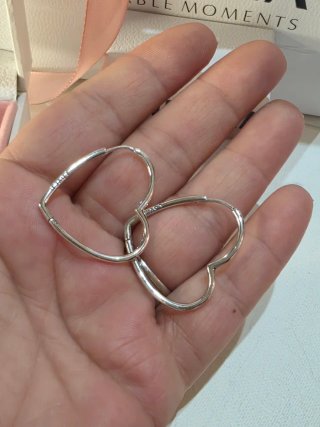 Anillo Pandora Corazón Plata