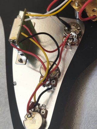 Golpeador completo Fender squier hss