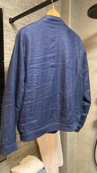 Cazadora Zara Hombre Azul Talla XL