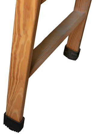 Escalera madera 5 peldaños