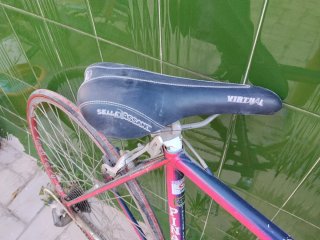 Bicicleta Pinarello Veneto Rosa para restaurar