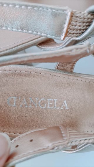 Sandalias doradas Talla 40