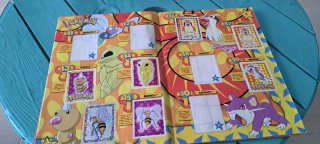 Álbum de Cromos Pokémon Serie 1 Incompleto