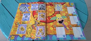 Álbum de Cromos Pokémon Serie 1 Incompleto