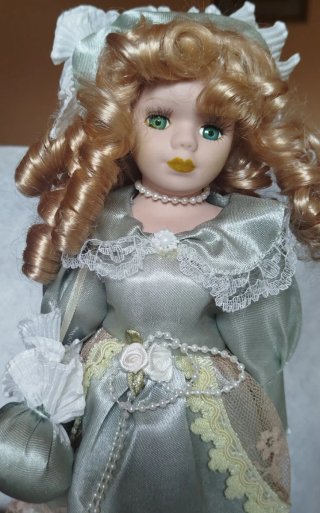 Bambole in porcellana vintage