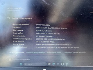 Portátil HP 13 Plata y Negro