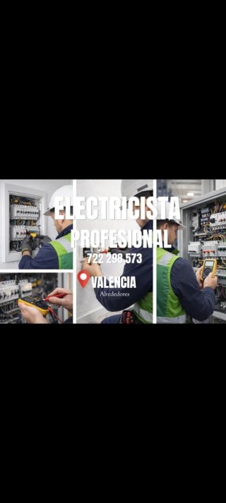 Electricista profesional en valencia