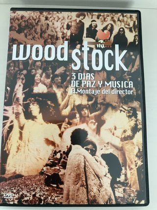 DVD Woodstock: 3 Días de Paz y Música
