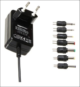 Adaptador universal 3V-12V AmazonBasics