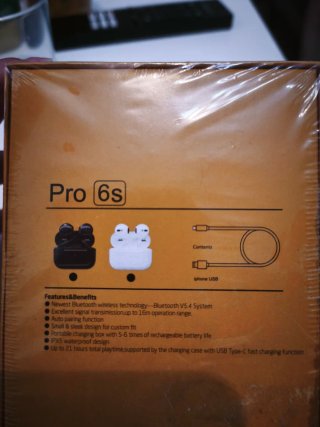 Auriculares Pro 6s Blancos
