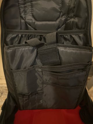 Mochila Moto Kawasaki Semirrígida Negra Verde