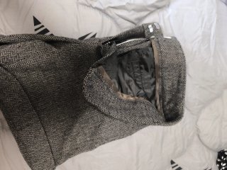 Shorts de invierno gris