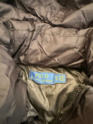 Chaqueta Plumífero Polo Ralph Lauren Negra Talla M