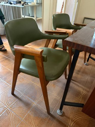 3 Sillas Vintage Mid-Century cada una en 160