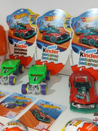 Colección Coches Kinder Sorpresa Hot Wheels
