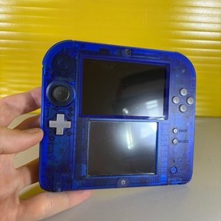 Nintendo 2DS Blu Trasparente + Accessori