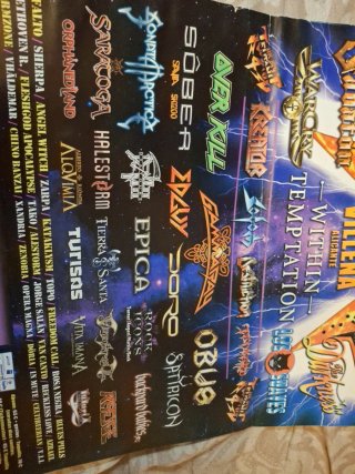 Cartel Leyendas del Rock 2015 Villena