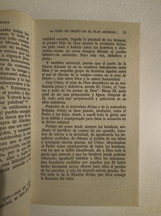 La misa, centro de la vida cristiana