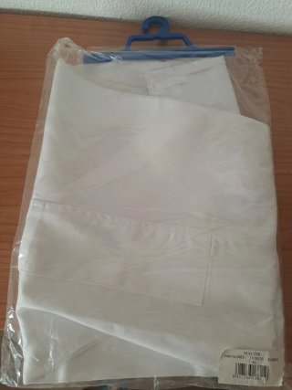 Pantalones de trabajo blancos talla 60