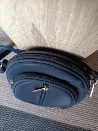 Bolso bandolera azul marino