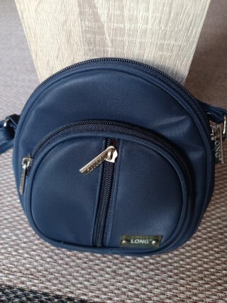 Bolso bandolera azul marino