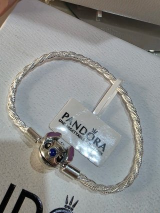 Pulsera Pandora Lilo & Stitch Plata