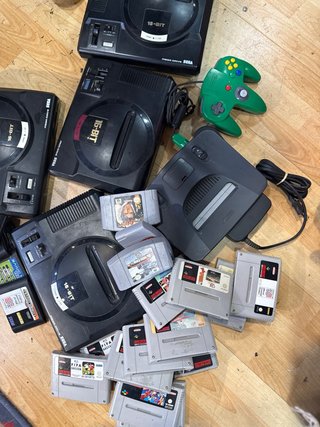 Consolas Sega Mega Drive y N64 + Juegos